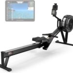 PASYOU Rudergerät Luftwiderstand für Zuhause, Professionelles Rudergeräte mit 10 Stufen Einstellbar, Professionelles Indoor-Rudergerät, Ergonomischer Komfortsitz,mit Kinomap APP, Tragfähigkeit 160 KG