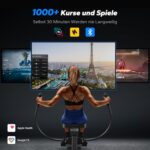 MERACH Rudergerät für Zuhause, Innovativ Doppelpaddel