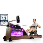 Sportstech, Wasserrudergerät + 3-Fach individuell verstellbar WRX1000