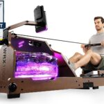 Sportstech, Wasserrudergerät + 3-Fach individuell verstellbar WRX1000