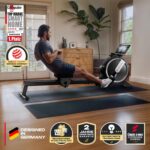 Sportstech Rudergerät für Zuhause, leise 32-Stufen Magnetwiderstand, PROwer