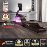 Sportstech, Wasserrudergerät + 3-Fach individuell verstellbar WRX1000