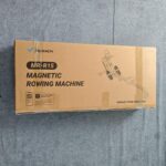 MERACH Rudergerät für Zuhause, Leise Magnetische Rudergeräte, Verbesserte und Erweiterte 130cm-Schienen Sorgen für Freiere Bewegung, Ausgestattet mit Exklusiver App (R15B2)
